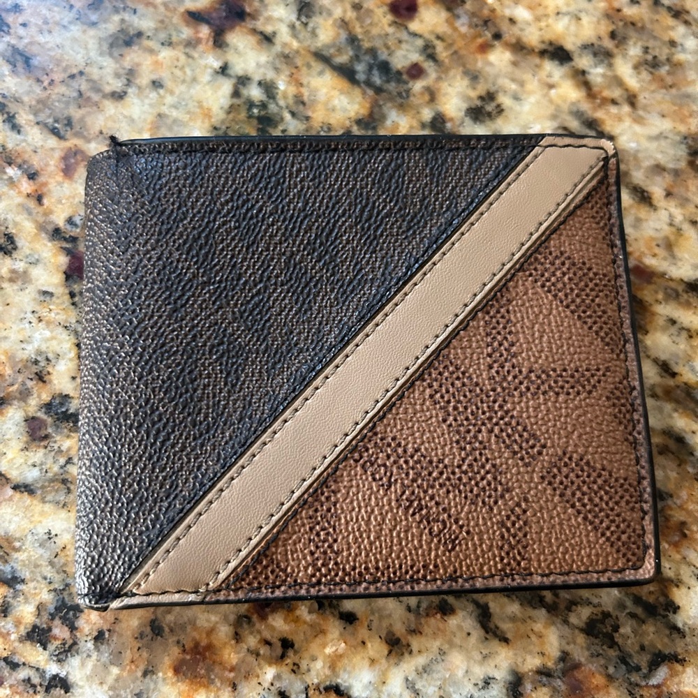 Stylish Brown and Tan Men's Wallet